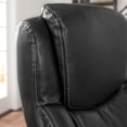 thumbnail image 6 of La-Z-Boy Delano Big & Tall Executive Office Chair Weathered Black, 6 of 9