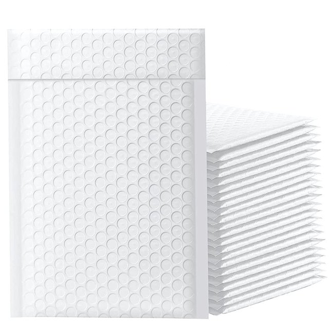 HLONK Enveloppes d'Expédition Rembourrées 8.5x11 Pouces Imperméables et Résistantes aux Déchirures Lot de 25