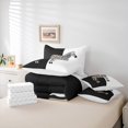 thumbnail image 6 of Homewish Boys Girls Animal Zebra Twin Bedding Sets 7-Piece,Abstract Geometric Stripes Bedding Comforter Set Microfiber,Jungle Wildlife Breathable Sheet Sets,Lightweight Room Decor,Reversible, 6 of 8