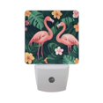 thumbnail image 6 of Yayeee LED Night Light for The Home Plug in With Light Sensors 2 Pack, Flamingo Leaves Pattern, 6 of 6