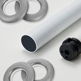 thumbnail image 2 of HINTRMENT 80Pack Silver Round Plastic Rings for Curtain Rods and Drapes, 2 of 4