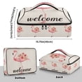 thumbnail image 3 of Iauyy Casserole Carrier for Hot Food Insulated Casserole Travel Carry Bag with Lid Food Warmer Bag for Party/Picnic,Adorable Flamingo, 3 of 7