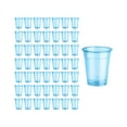 thumbnail image 2 of Qiweii 50-Pack Clear Disposable Plastic Cups Heavy-Duty High-Temperature Resistant for Household Drinking Wine Tea, 2 of 6