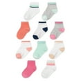 thumbnail image 2 of Fruit of the Loom Toddler Ankle Socks, 10- Pack, Size 6M-5T, 2 of 3