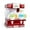 Bundle, variant on Nostalgia Snow Cone Maker Tabletop Shaved Ice Machine with 2 Reusable Cones & Ice Scoop, Red