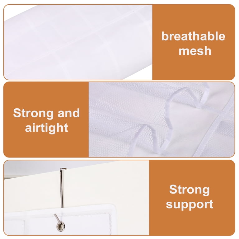 Luiisis 28-Pocket Over-the-Door Shoe Organizer photo 3