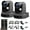 Gray, variant on 2 x PTZOptics Move SE PTZ Camera with 12x Optical Zoom (White) + 2 x Wall Mount (White)