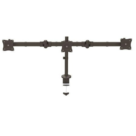 UPC: 0065030867047 | Startech ARMTRIO Desk-Mount Triple Monitor Arm – Articulating for up to 24” Monitors