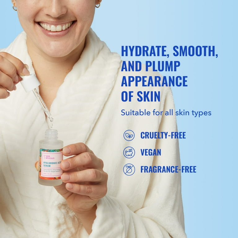 Good Molecules Hyaluronic Acid Face Serum - 1 fl oz