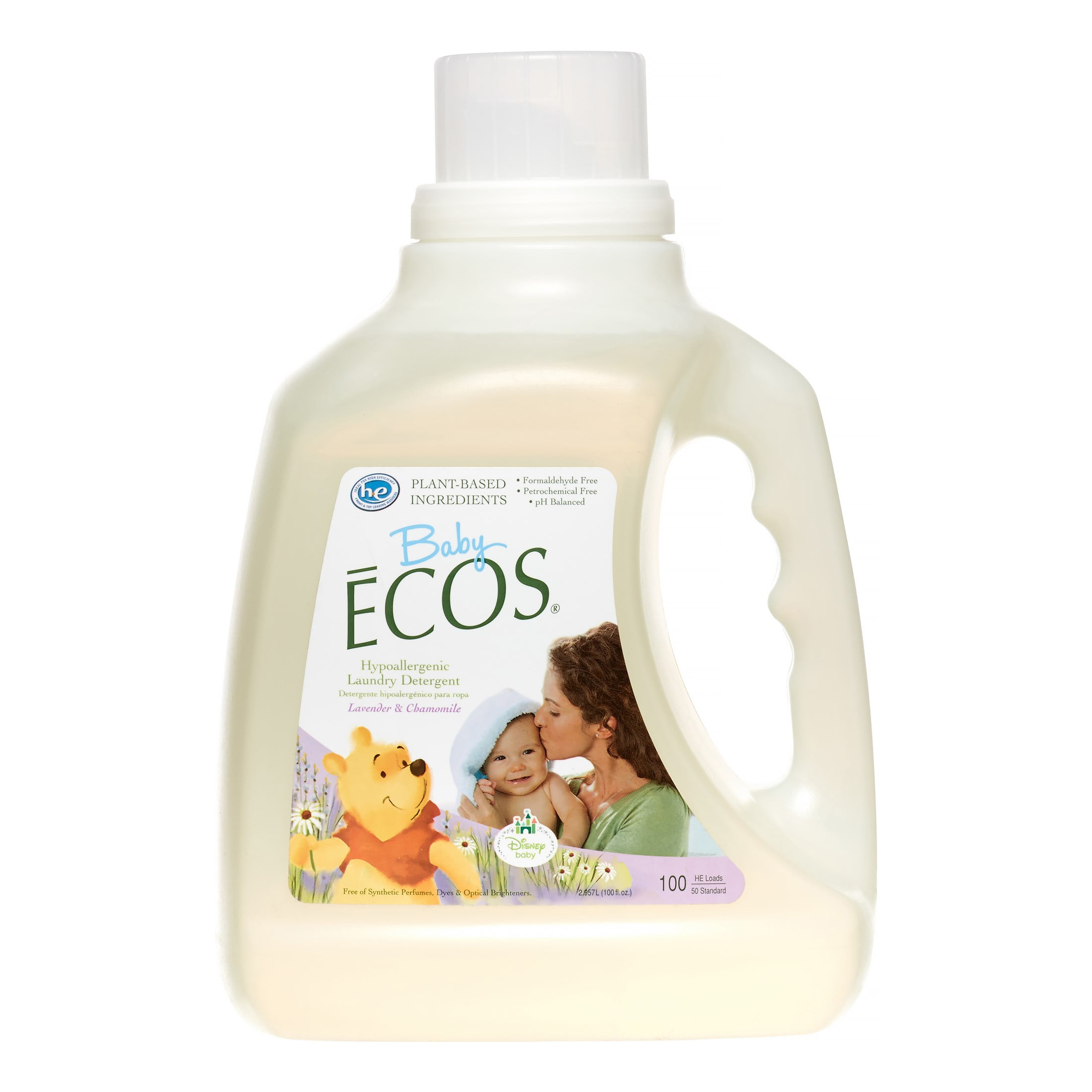 ECOS Baby Laundry Detergent, Lavender & Chamomile, 100 Loads