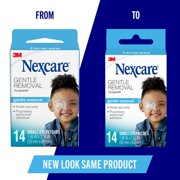 Nexcare Gentle Removal Eye Patch, Small, 1.96 in x 2.36 in, 14 Eyepatches