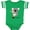 Football Green and White, variant on Inktastic I heart Koalas Boys or Girls Baby Bodysuit