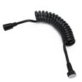 thumbnail image 1 of Sonew Spring Shower Hose,Flexible Shower Hose,2m Copper Cap Bidet Shower Hose Flexible Retractable Spring Shower Hose Accessory, 1 of 8
