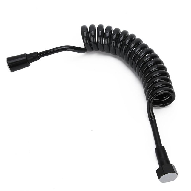 Sonew Spring Shower Hose,Flexible Shower Hose,2m Copper Cap Bidet Shower Hose Flexible Retractable Spring Shower Hose Accessory