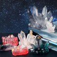 thumbnail image 2 of Crystal Cluster Molds, Quartz Rock Resin Mould Epoxy Resin Casting Mold for Candles,Gems,Tray Decoration Home Decoration (4), 2 of 4