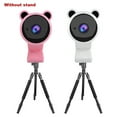 thumbnail image 2 of USB Webcam Online Chatting Desktop PC Web Desktop PC Camera 1080P Driver Free Laptop Camera for Live Streaming, White, 2 of 9