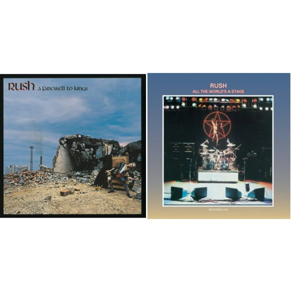 All The World's A Stage (180G) & Farewell To Kings (180G) [LP Vinyl Bundle]