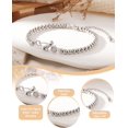 thumbnail image 5 of Cat Mom Gifts With Heartfelt Message Card Cute Cat Bracelet, 5 of 7