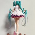 thumbnail image 4 of Figura de Anime japonés Hatsune Miku, adornos de personajes sexys, upskirt, chica Kawai, juguete de decoración, regalo de cumpleaños para niños y adultos, 4 of 4