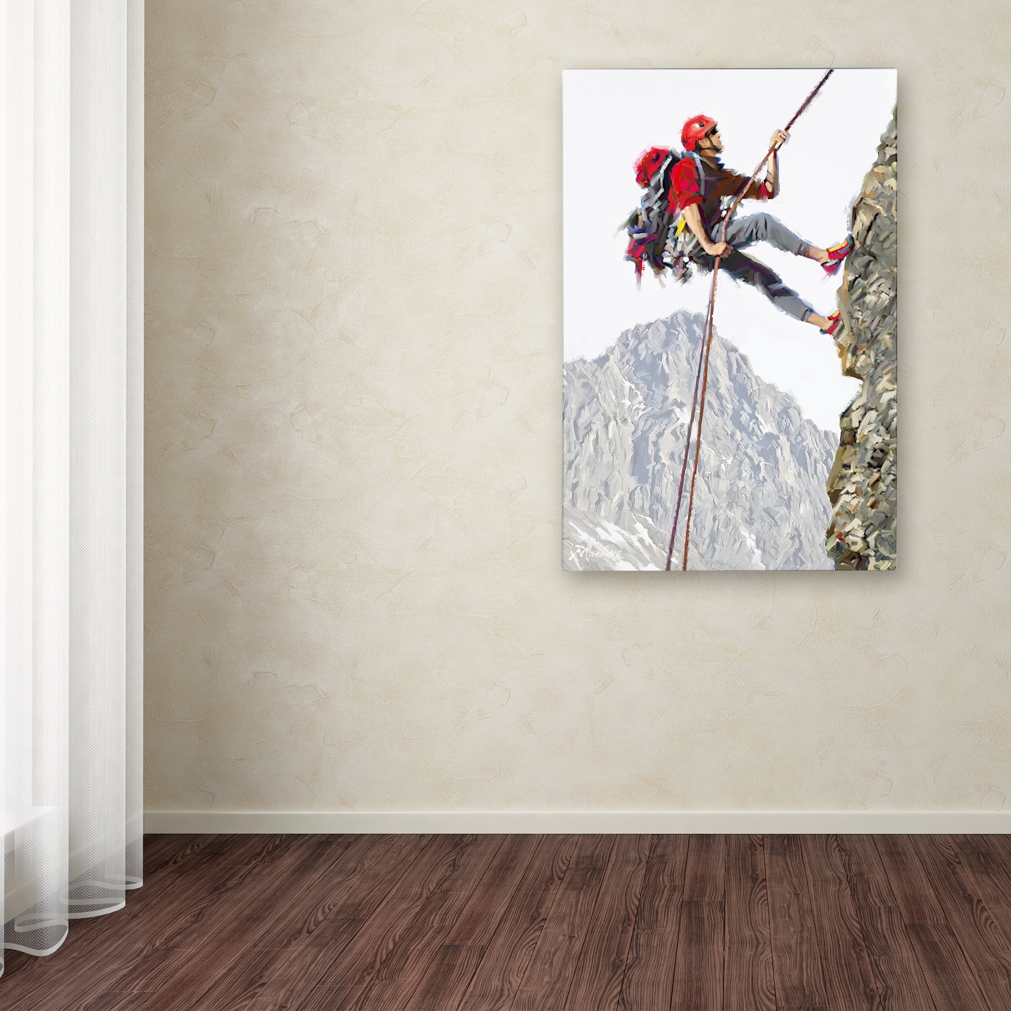 The Macneil Studio 'Climber' Canvas Art