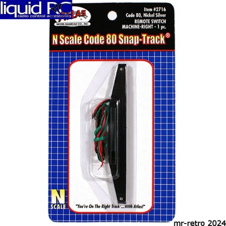 Atlas Trains 2716 N Code 80 Remote Right-Hand Switch Machine price history on PriceWatchPro