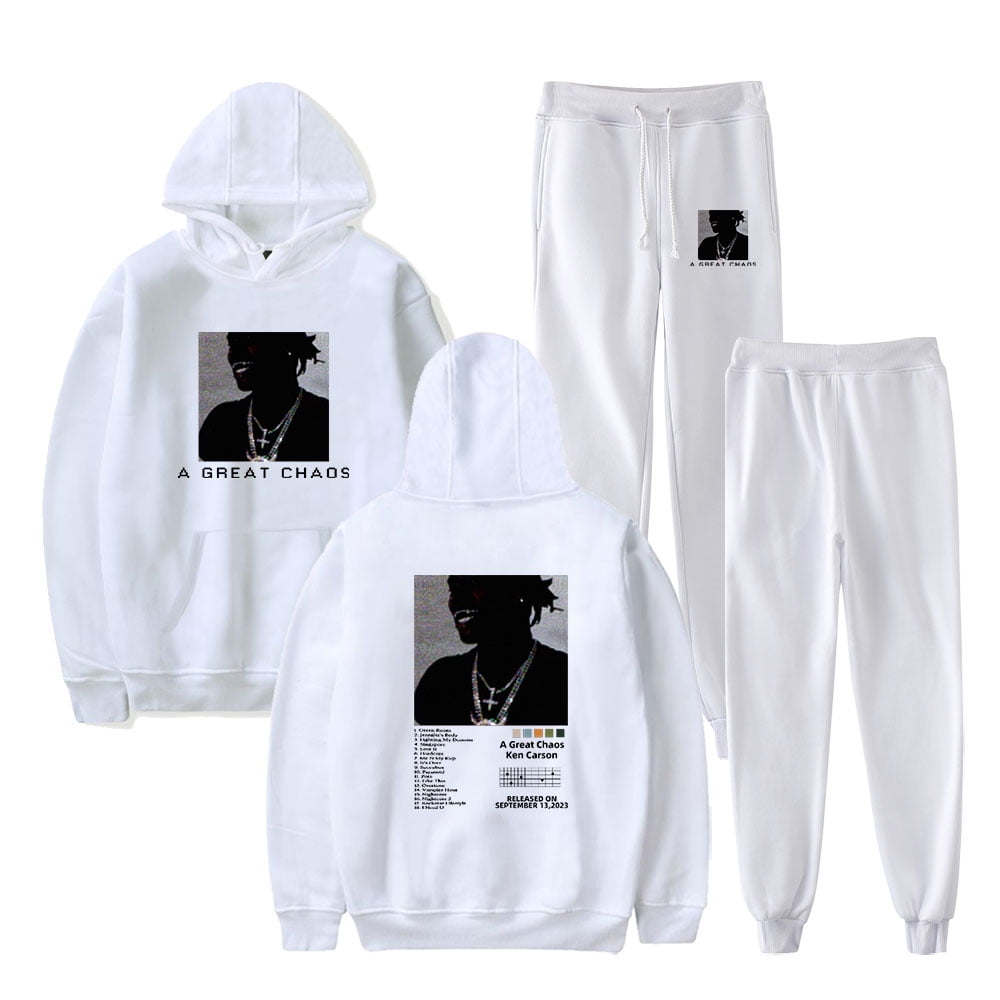 Ken Carson Merch Hoodie & Pant Sets Men/Women Two Pieces Suit Hot