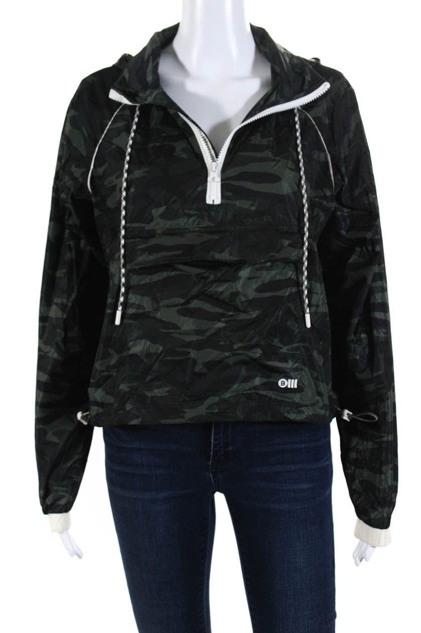 Pre-owned|Bandier x Solid & Striped Womens Camouflage Windbreaker ...