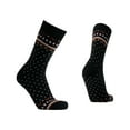 thumbnail image 2 of Polar Heat Socks for Men, 3 Pairs Spandex-Polyester Acrylic Crew Socks, Burgundy, Size 7-12, 2 of 8
