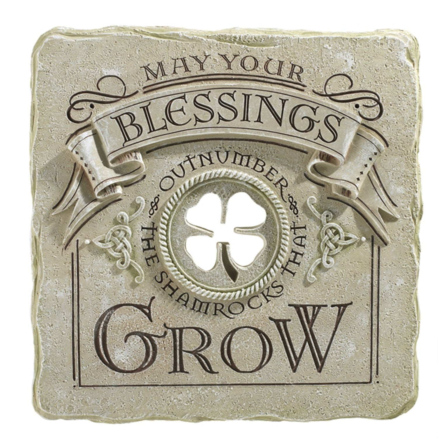 Grasslands Road Celtic Traditions Cut Out Stepping Stone May Your