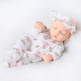 thumbnail image 2 of SPOORYYO 18cm Realistic Reborn Doll - Simulation Baby with Adjustable Limbs, Blush Face, and Non-Fading Skin for Art Collection, Photography Props, and Children's Gift, 2 of 6