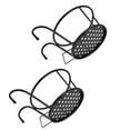 thumbnail image 1 of Hanging Railing Plant Holder,2pcs Hanging Planters Basket Plant Iron Racks Flower Pot Holders High-Precision Functionality, 1 of 7
