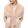 thumbnail image 4 of Cardigans for Women Cover up Swimsuits Summer Long Sleeve Fashion Sheer Chiffon Cardigan Thin Shawl Top Coat, 4 of 7
