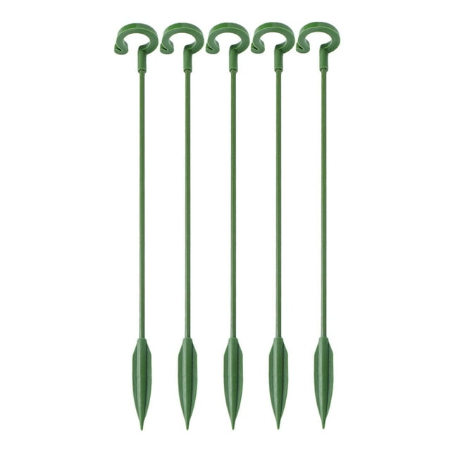 5X Support Rod Plant Holder Fine Workmanship Craftsmanship Vegetable Anti-fall Firm Structure Plastics Long-lasting Household Accessories Garden Supplies B-27CM