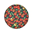 thumbnail image 2 of Kll Tomatoes Tire Cover,Universal Wheel Tire Cover For Trailer, Rv, Suv, Truck,Camper And Many Vehicle,(17 Inch), 2 of 8