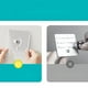 thumbnail image 5 of Revolucionario acrílico sin taladro: perfecto para la organización del hogar, con gran sujeción, extraíble y sin daños., 5 of 7