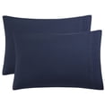 thumbnail image 1 of Juego de 2 Suaves Transpirables Fundas Almohadas con Bordado sin Cremallera, 1 of 6