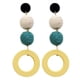 thumbnail image 2 of Pendientes colgantes jinwen Boho aretes con borlas y bolas, 2 of 7