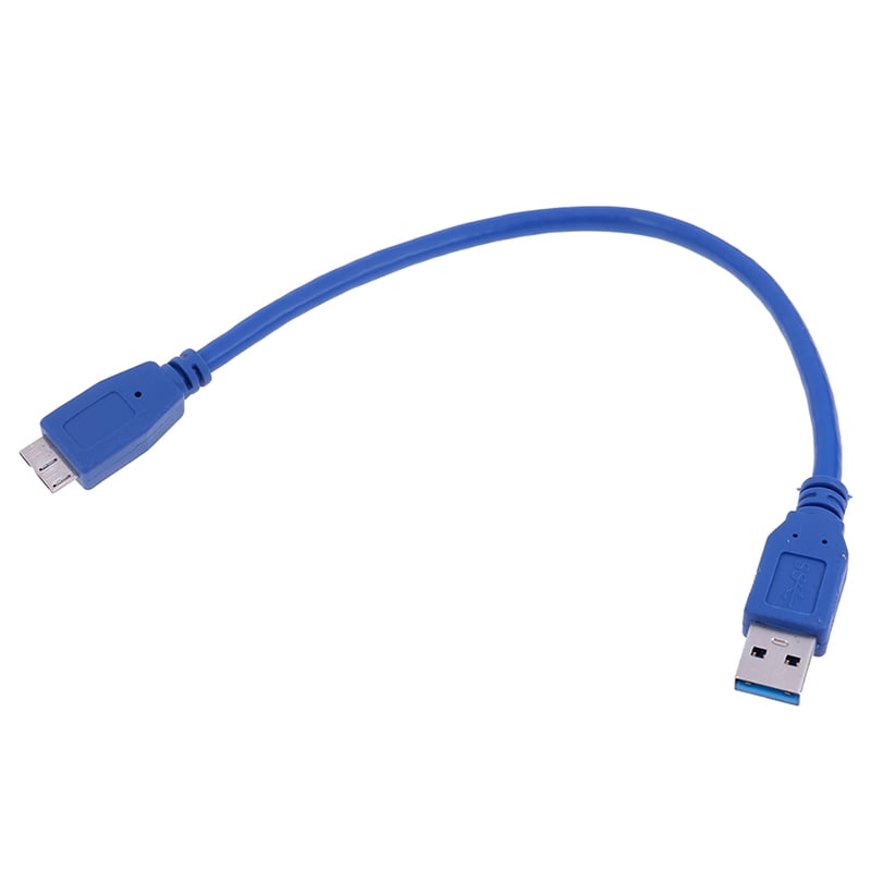 10x Premium 30cm 1FT USB2.0 A Male To Micro 5pin Male Lead Data Sync Cable Wires 