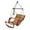 Natural Tan, variant on Hammaka Hammocks Nami Hanging Lounge Chair In Burgundy