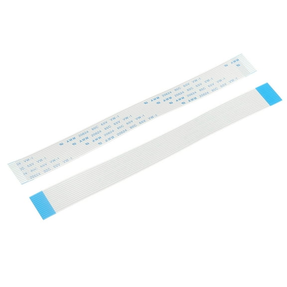 Uxcell Flexible Flat Cable Extension Cables 14 Pins 1.0mm Pitch 150mm A Type for DVD Player 6 Pack