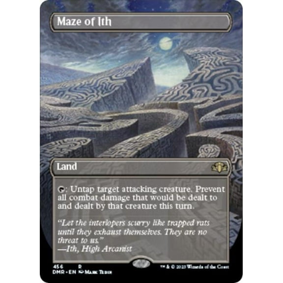 Magic the Gathering - Dominaria Remastered - Maze of Ith (Borderless) Near Mint