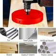thumbnail image 5 of 5.7 Inch Bi-Metal Hole Saw HSS Hole Cutter Heavy Duty for Drilling Wood Plastic Plywood Ceiling Thin Metal(145mm), 5 of 7