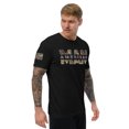 thumbnail image 4 of AMERICAN MAN Fitted T-shirt (Black, XS), 4 of 4