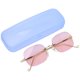 thumbnail image 2 of Gafas de sol de moda unisex para viajes, portátiles, para exteriores, con protección UV, sin montura, 2 of 10