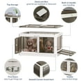 thumbnail image 5 of BELLEZE Stackable Storage Bins with Lids, 19 Gallon 2 Packs Plastic Storage Bins with 5 Openings, Collapsible Storage Boxes with Wheels for Organizing, Toy Closet Kitchen Storage Containers (White), 5 of 7