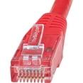 thumbnail image 2 of StarTech.com 2ft CAT6 Ethernet Cable, Red Molded Gigabit, 100W PoE UTP 650MHz, Category 6 Patch Cord UL Certified Wiring/TIA, 2 of 3