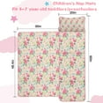 thumbnail image 5 of Pioneer Flower Floral Print Pattern Toddler Nap Mats for Kids Preschool,Sleeping Mat Bag or Kids,Toddler Sleeping Bag,Toddler Nap Mat or Daycare, 5 of 6