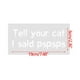thumbnail image 3 of Fiudx Calcomanía para Coche, Divertida Calcomanía Blanca para Ventana, Vinilo, Fácil de Aplicar, Resistente a La Intemperie, Apta para Coches, Portátiles y Teléfonos, 19 X 6 Cm, Paquete Económico, 3 of 7