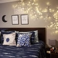 Enchanted Willow Vine Lights for Wall 7.5Ft 144 LEDs White Vine Fairy