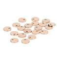 thumbnail image 1 of DIY Pendentif Tag, 20pcs DIY Pendentif Rond en Acier Inoxydable Tag Rond en Métal Tag Fidèle à Sa Promesse, 1 of 8